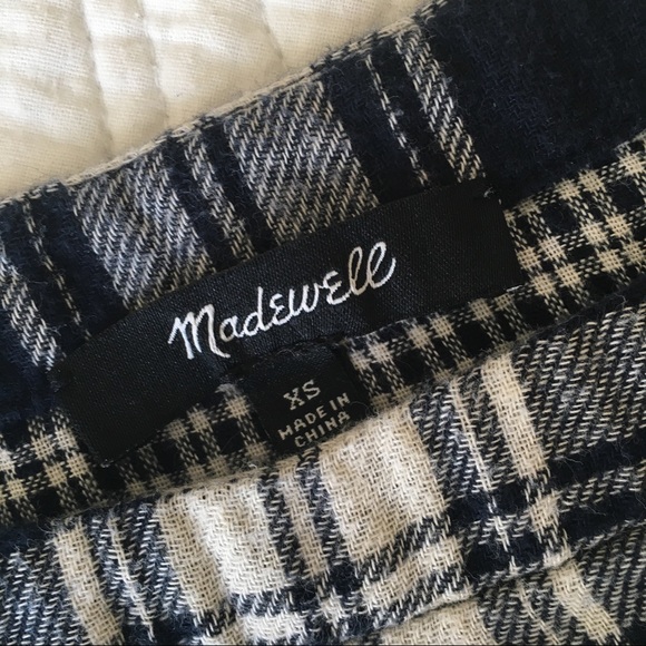 Madewell Herald Tee in Curtis Plaid - Picture 9 of 10